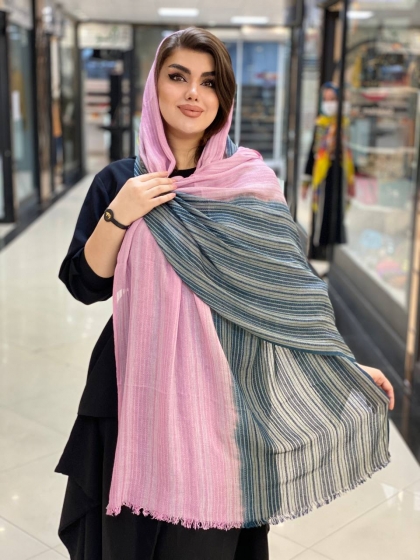 شال نخی کنفی طیفی کد 385