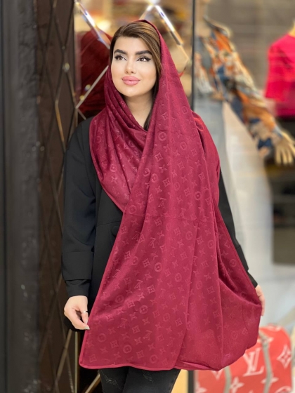 شال مخمل پاییزه دور دوخت کد1375