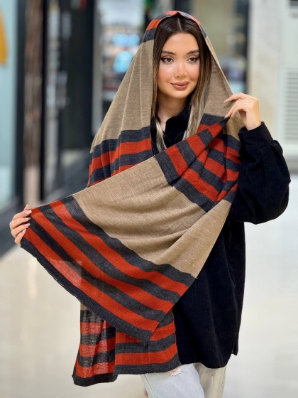 شال ریز بافت دو رو ( نرم و سبک) کد 2388