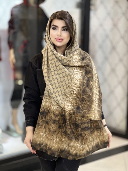 شال موهر کجراه ریشه دار کد 1475