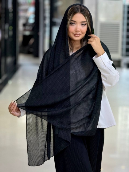 شال برشکا لمه دار اعلاء کد 2841
