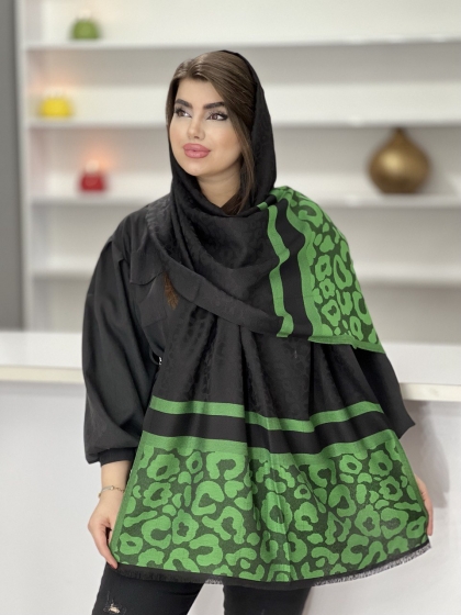 شال نخی ژاکارد کد1588