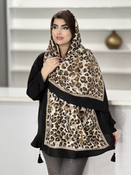 شال موهر منگوله دار کد 1430