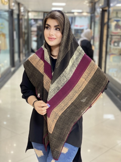  روسری گارزا دور دست دوز کد 441