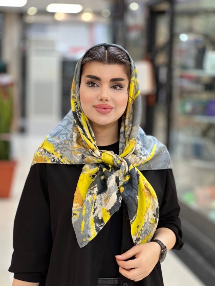 روسری نخی حصیری دور دوخت کد 997