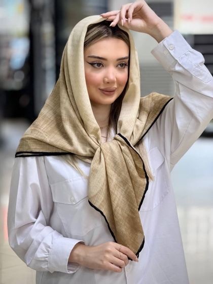 روسری گارزا دور دست دوز کد 2711
