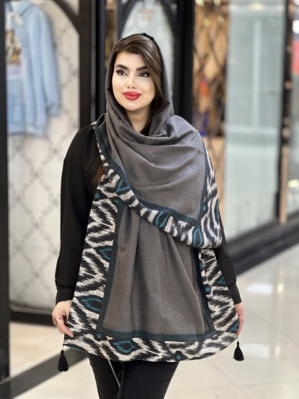 شال موهر منگوله دار کد 1406