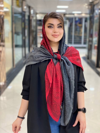 روسری گارزا دور دست دوز کد 854