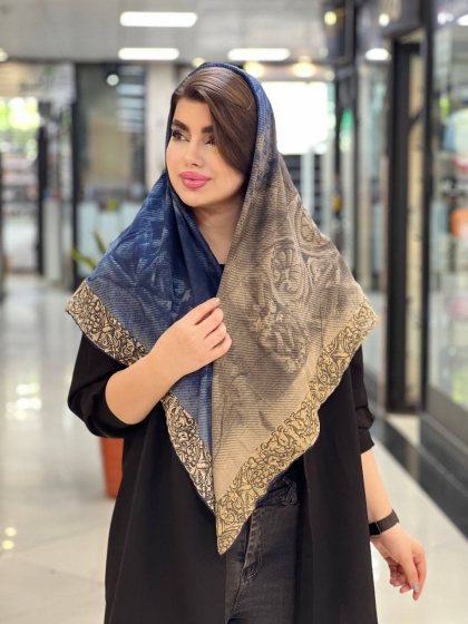 روسری نخی موندیال دست دوز کد2020