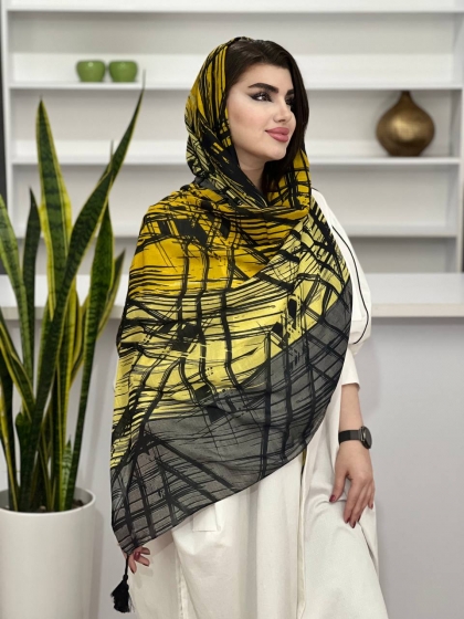 شال اسلپ دور دوخت منگوله دار کد 1154