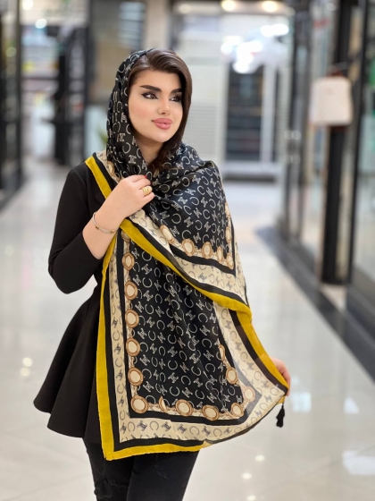 شال سی آی اسکارف منگوله دار بهاره کد934