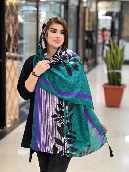 شال اسلپ دور دوخت منگوله دار کد 1031