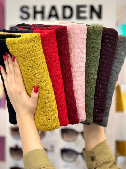 شال ریز بافت دو رو (نرم و سبک) کد 2384