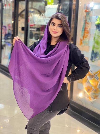 شال اسلپ ساده منگوله دار کد 846