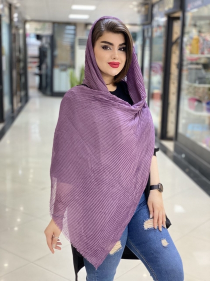 شال سوپر نخ پلیسه نرم و سبک کد 413